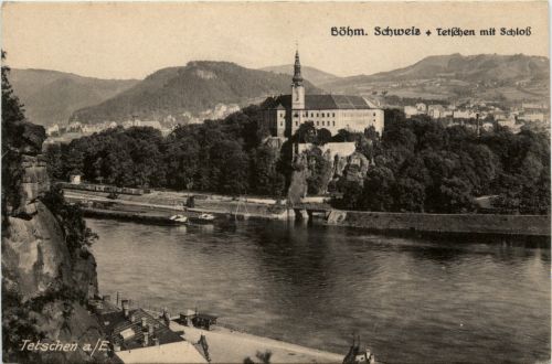 Tetschen mit Schloss
