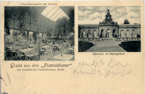 Berlin - Gruss aus dem Franciskaner