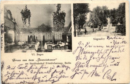 Berlin - Gruss aus dem Franciskaner