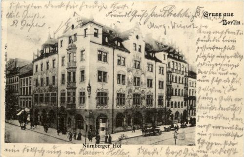 Gruss aus Berlin - Nürnberger Hof