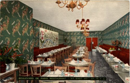 New York City - Boulevard de Paris Restaurant
