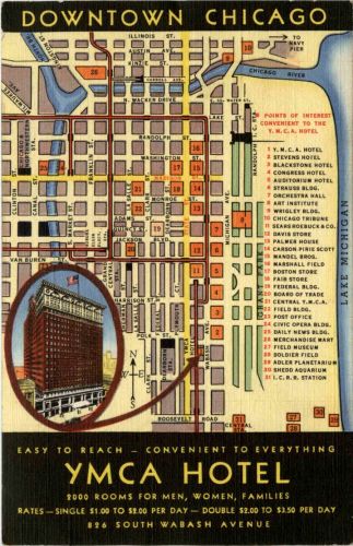 Downtown Chicago - YMCA Hotel