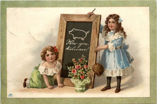 Kinder Wir gratulieren