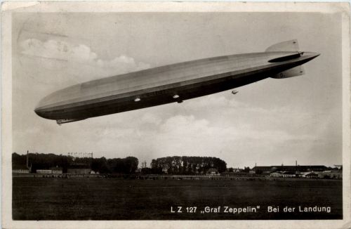 Graf Zeppelin - Bei der Landung