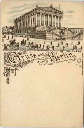 Gruss aus Berlin - Litho