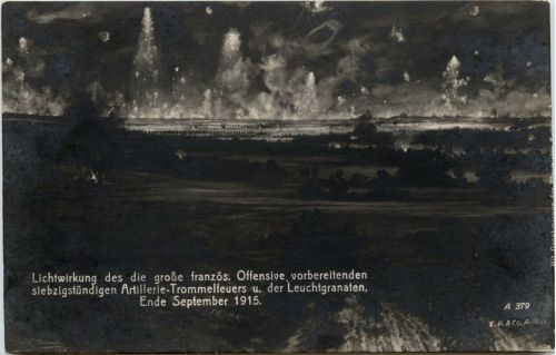 franz. Offensive Ende 1915