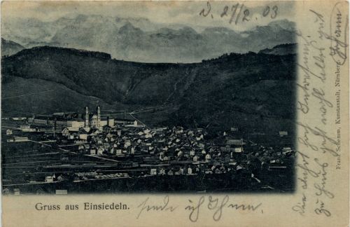 Gruss aus Einsiedeln