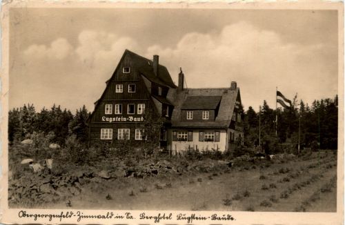 Obergeorgenfeld - Zinnwald - Berghotel Lugstein Baude