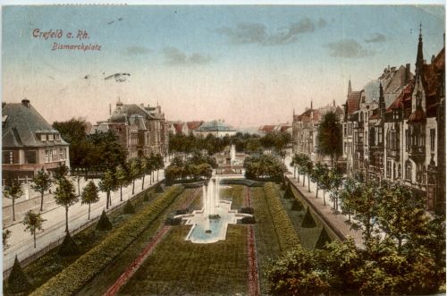 Crefeld am Rhein - Bismarckplatz