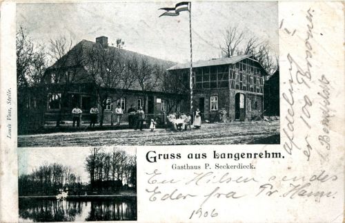 Gruss aus Langenrehm - Rosengarten