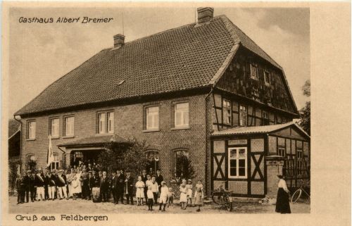 Gruss aus Feldbergen - Söhlde - Gasthaus Albert Bremer