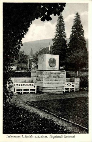 todenmann bei Rinteln - Dingelstedt Denkmal