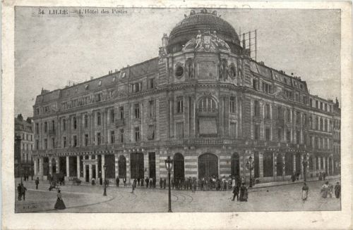 Lille - L Hotel des Postes - Feldpost