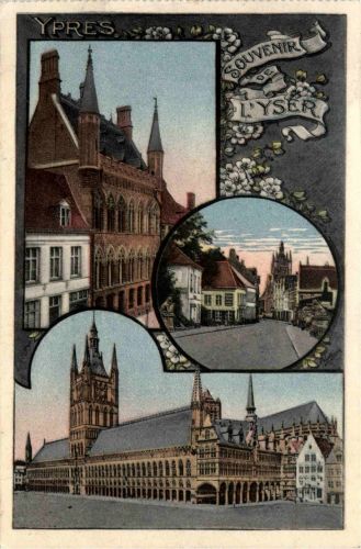 Ypres - souvenir de l Yser- Feldpost
