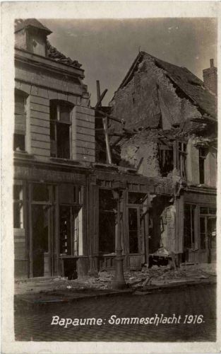 Bapaume - Sommeschlacht 1916
