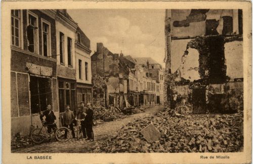 La bassee - rue de Mizelle - Feldpost