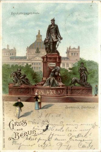 Gruss aus Berlin - Litho