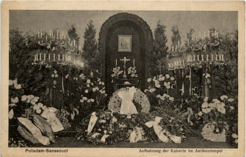 Potsdam - Aufbahrung der Kaiserin