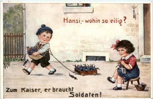 Zum Kaiser, er braucht Soldaten