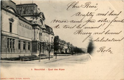 Neuchatel - Quai des alpes