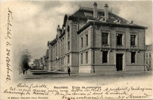 Neuchatel - Ecole de commerce