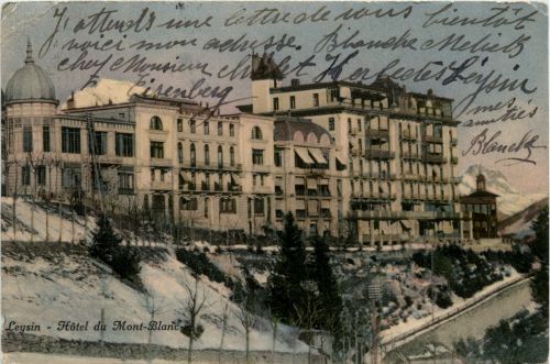 Leysin - Hotel du Mont blanc