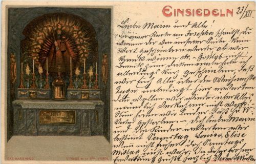 Einsiedeln - Litho
