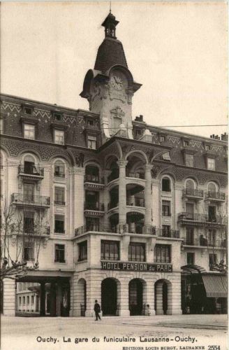 Ouchy - La gare du funiculaire