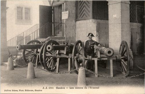 Geneve - Les canons de l Arsenal