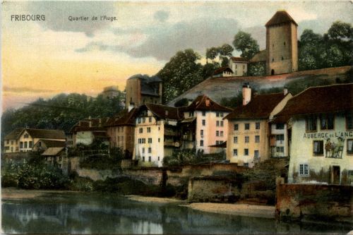 Fribourg - Quartier de l Auge