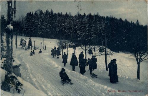 Zürich Dolder - Schlittbahn