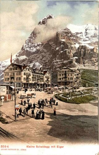 Kleine Scheidegg mit Eiger