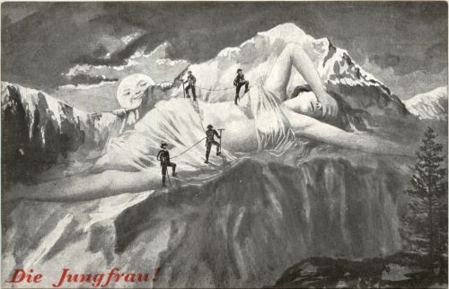 Die Jungfrau - Frau im Berg