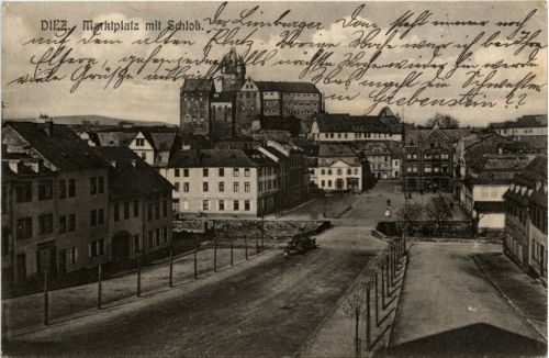 Diez a d Lahn - Marktplatz