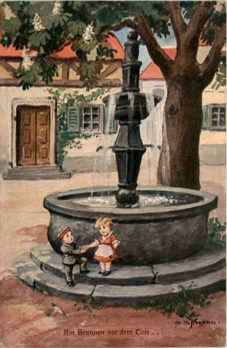 Ad. Hoffmann - Der Brunnen vor dem Tore