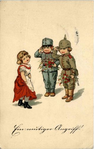 Ein mutiger Angriff - Feldpost
