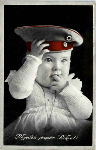Majestäts jüngster Rekrut - Feldpost