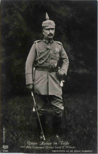 Kaiser Wilhelm II im Felde