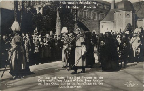 Beisetzung der Deutschen Kaiserin