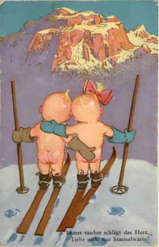 Kinder Ski Humor