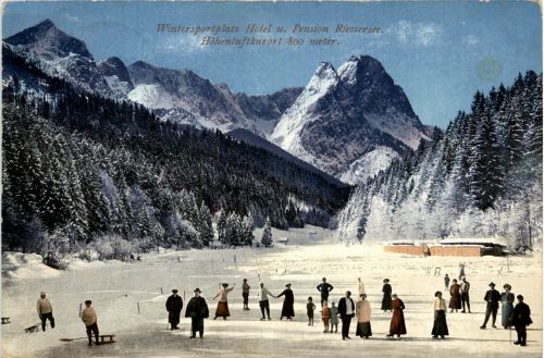 Wintersportplatz Hotel Riessersee
