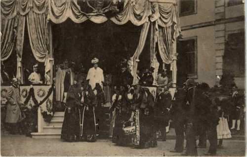 Silberhochzeit des Fürstenpaares Schaumburg Lippe - 1907