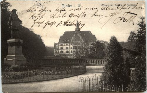 Minden - Denkmal des Grossen Kurfürsten