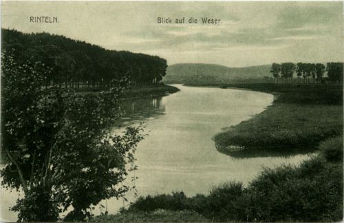 Rinteln - Blick auf die Weser