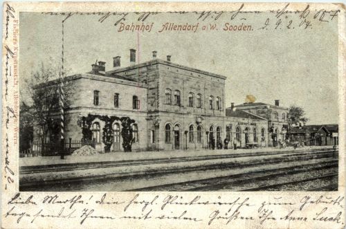 Bahnhof allendorf Sooden