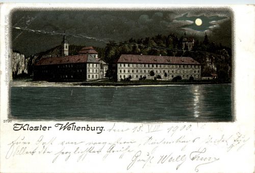 Kelheim - Kloster Weltenburg - Litho