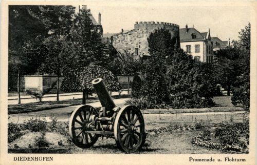 Diedenhofen - Promenade und flohturm