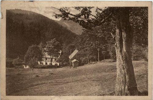 Jugenherberge Hüttstadtmühle Ansprung bei Zöblitz
