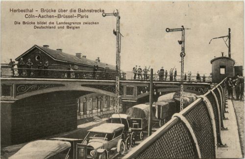 Herbethal - Brücke über die Bahnstrecke