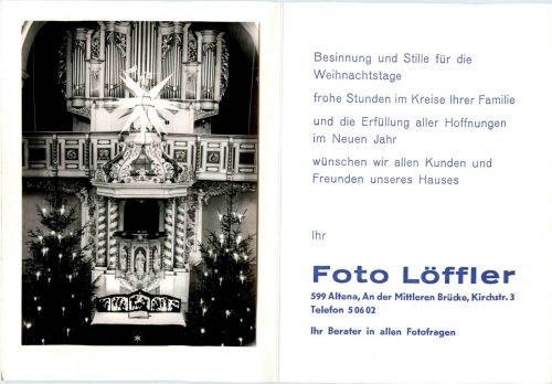 Altena - Foto Löffler - Klappkarte